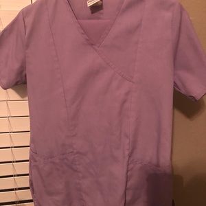 Purple scrub set